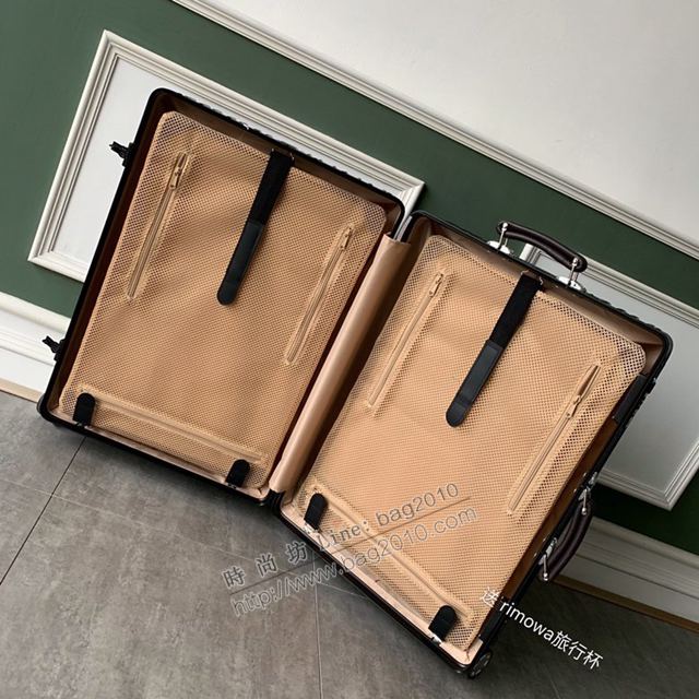 Rimowa拉杆箱 90021 off-white聯名 減速帶＋箭頭圖案 日默瓦拉箱 行李箱xzx1024